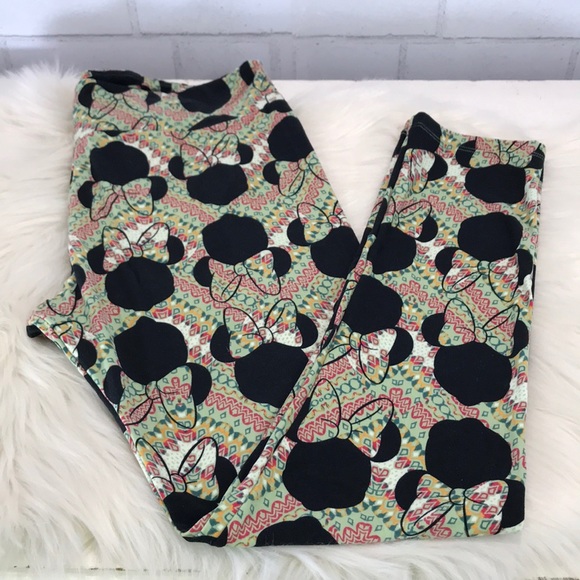 LuLaRoe Pants - NWOT Lularoe TC Disney Minnie Mouse Print Leggings
